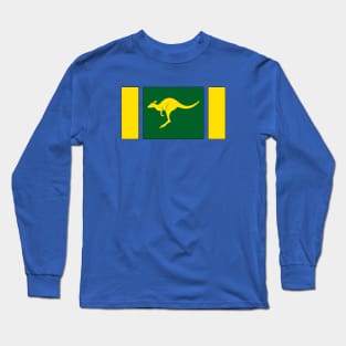 Unofficial Australia Flag by Basement Mastermind Long Sleeve T-Shirt